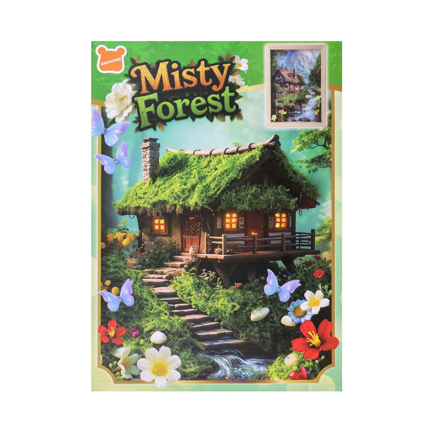 DIY Misty Forest
