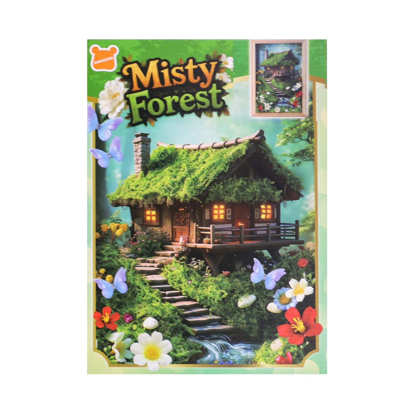 DIY Misty Forest