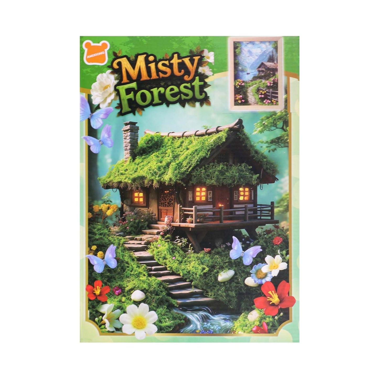 DIY Misty Forest