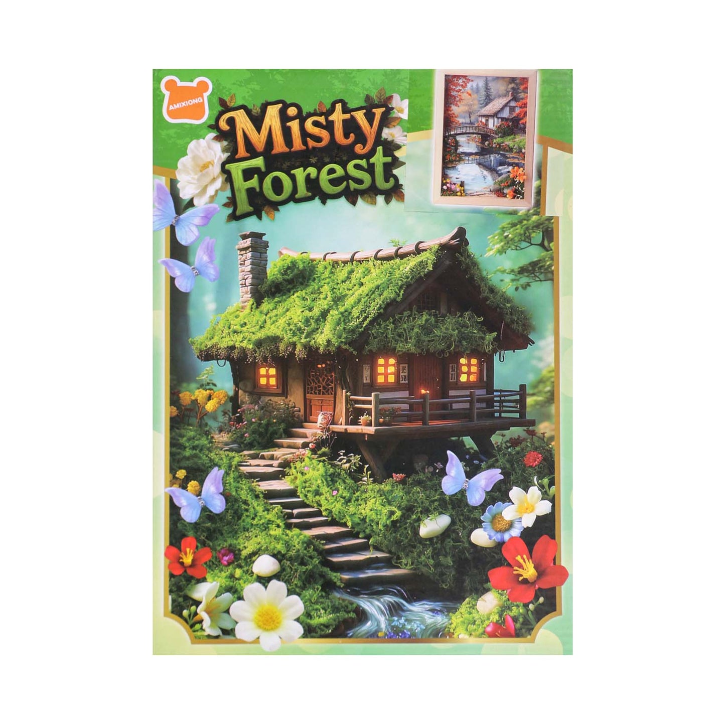 DIY Misty Forest