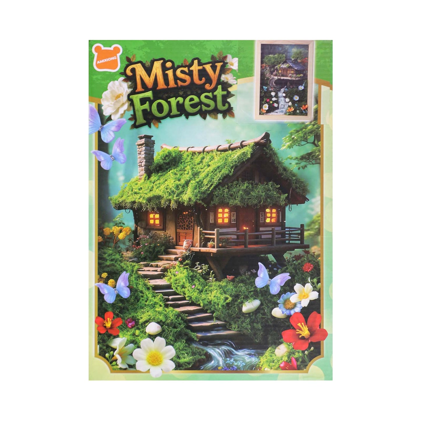 DIY Misty Forest