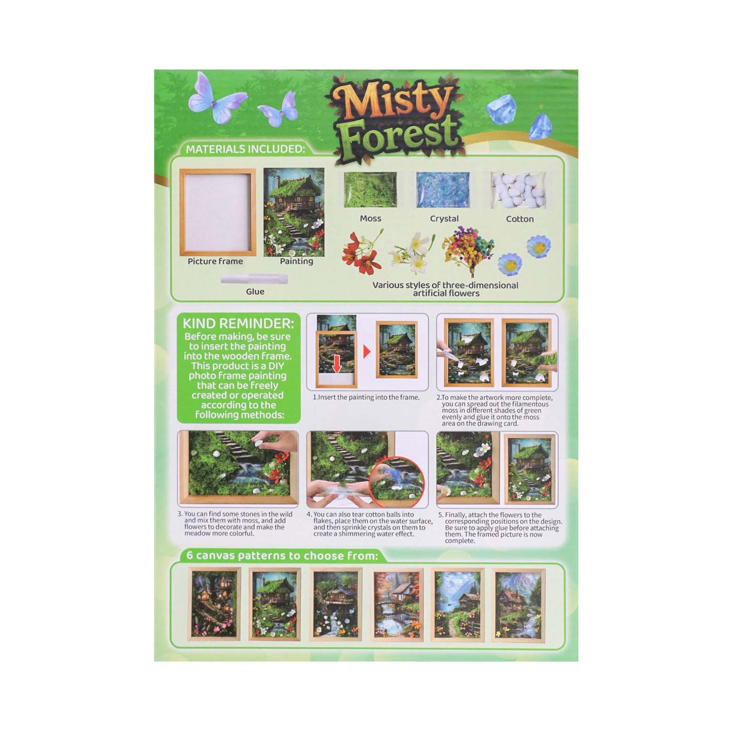 DIY Misty Forest