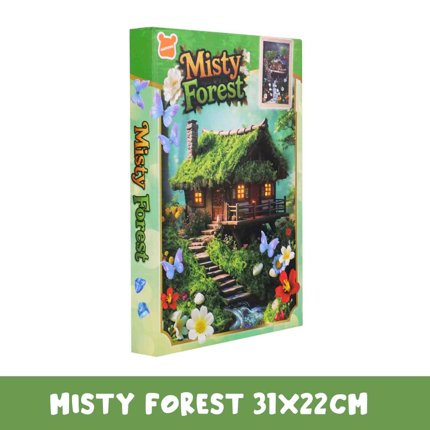 DIY Misty Forest