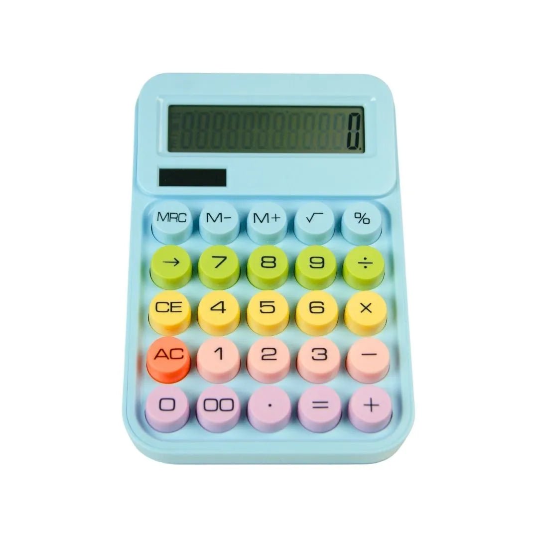 Calculatrice Colorée Grand Écran 🌈 - Librairie Oxford City