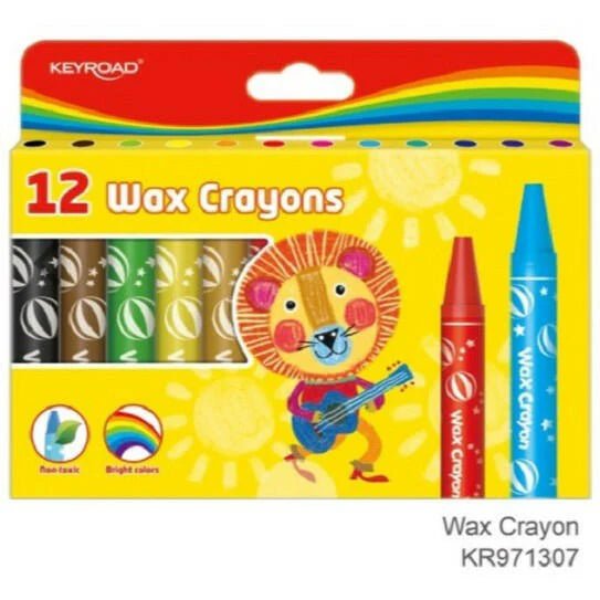 CRAYON PASTEL KEYROAD DE 12 D14MM - Librairie Oxford City