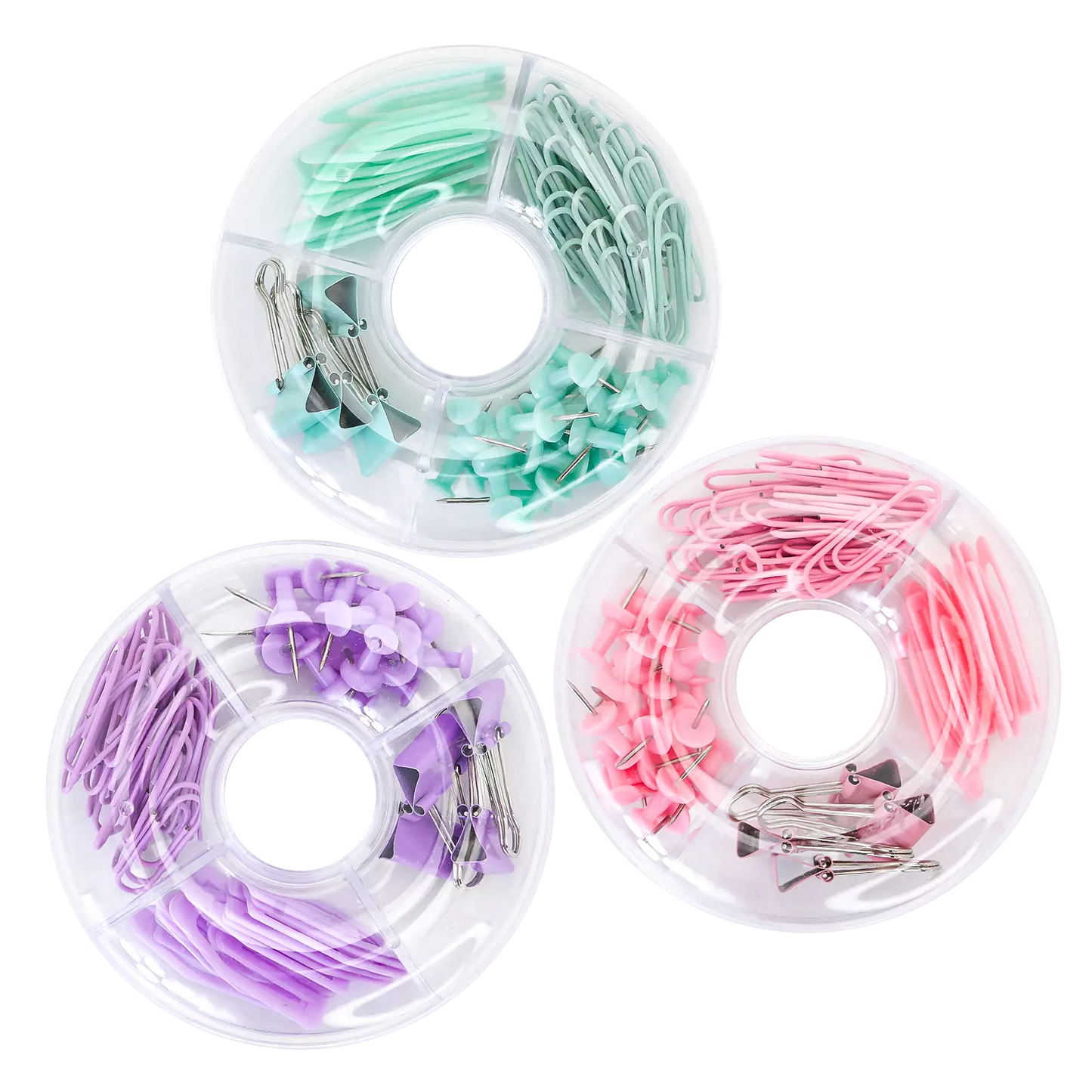 Set d’Accessoires de Bureau Pastel – 64 pièces