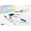 BIC VELLEDA 1741 - Pack de 6 marqueurs effaçables - pointe ogive - couleurs assorties - Librairie Oxford City