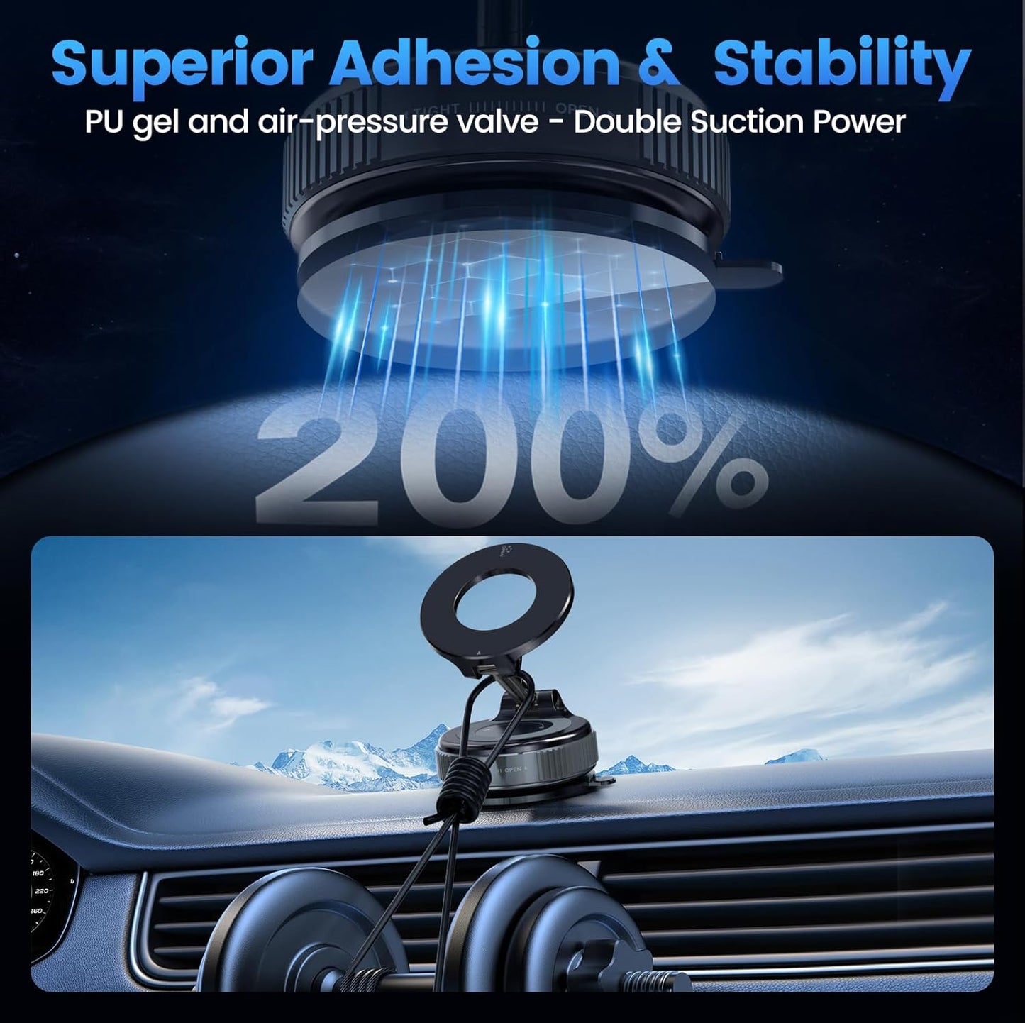 Support Voiture Magnétique K007 Réglable - Librairie Oxford City