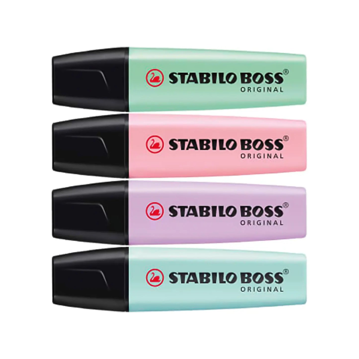 🌈 STABILO BOSS ORIGINAL – Pochette Pastel Dream (x4) 💗💜💚💛 - Librairie Oxford City