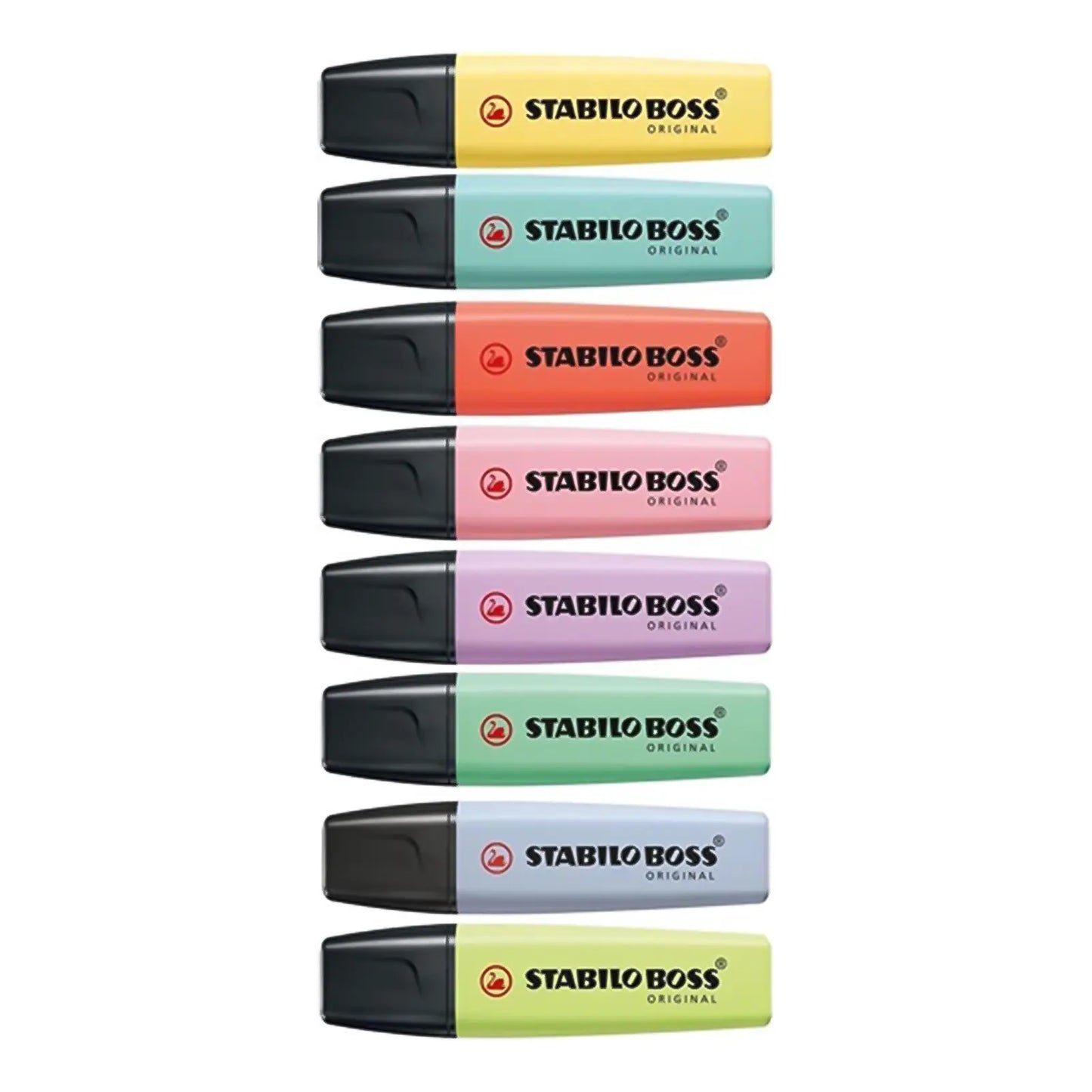 🌸 STABILO BOSS ORIGINAL 💎 – Pochette Pastel Paradise (x8) 💗💜💙💚💛🧡🤍💖 - Librairie Oxford City