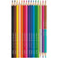 Maped Color Peps - 12 crayons de couleur + 3 crayons Duo - Fournitures scolaires - Librairie Oxford City