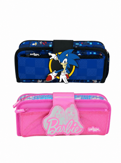 Smiggle Trousse Barbie 3 Compartiments — Design Pailleté - Librairie Oxford City