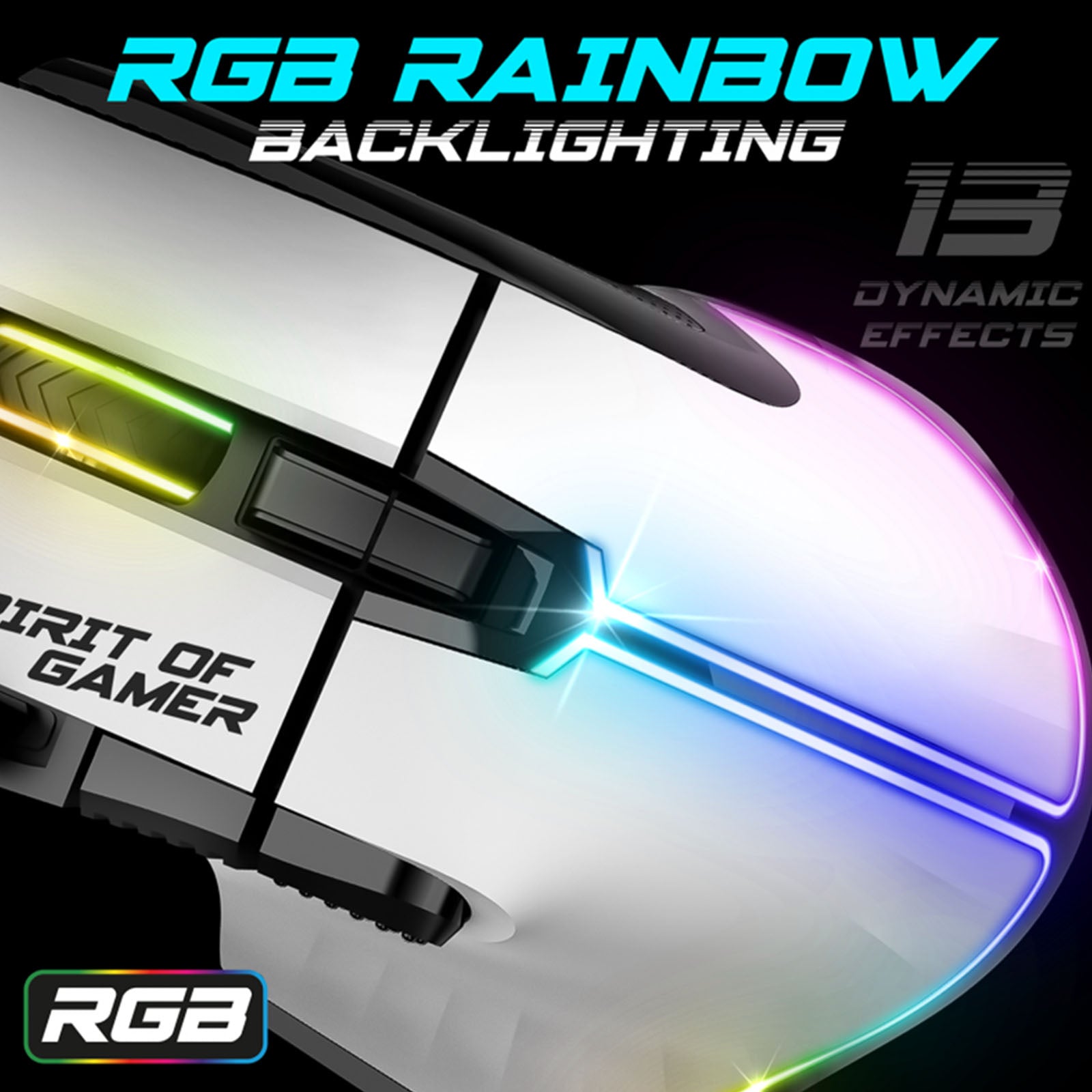 Souris PRO - M5 ARTIC RGB - Librairie Oxford City