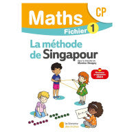 Fichier 1 Mathématiques CP – Méthode de Singapour, couverture orange et bleue