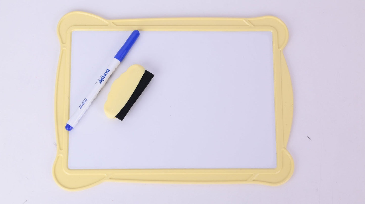 Ardoise Effaçable Purple avec Lignage Seyès — Pack Stylo + Brosse - Librairie Oxford City