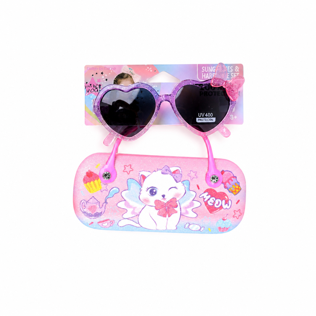 Lunettes de Soleil avec Pochette — UV 400 | Dès 6 ans