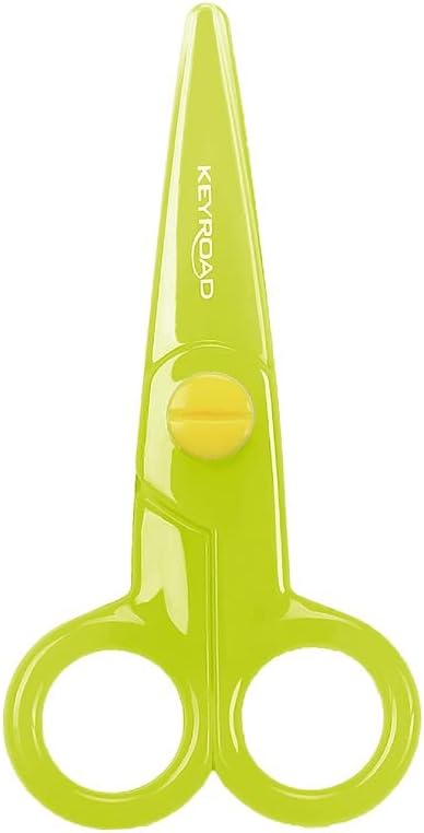 Keyroad – Ciseaux sécurité maternelle 12,5 cm lame plastique - Librairie Oxford City