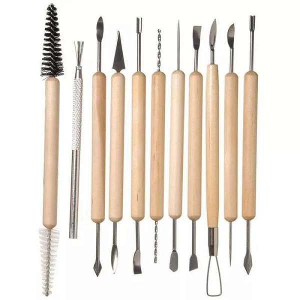 Kit 11 Outils de Modelage — Bois et Métal - Librairie Oxford City