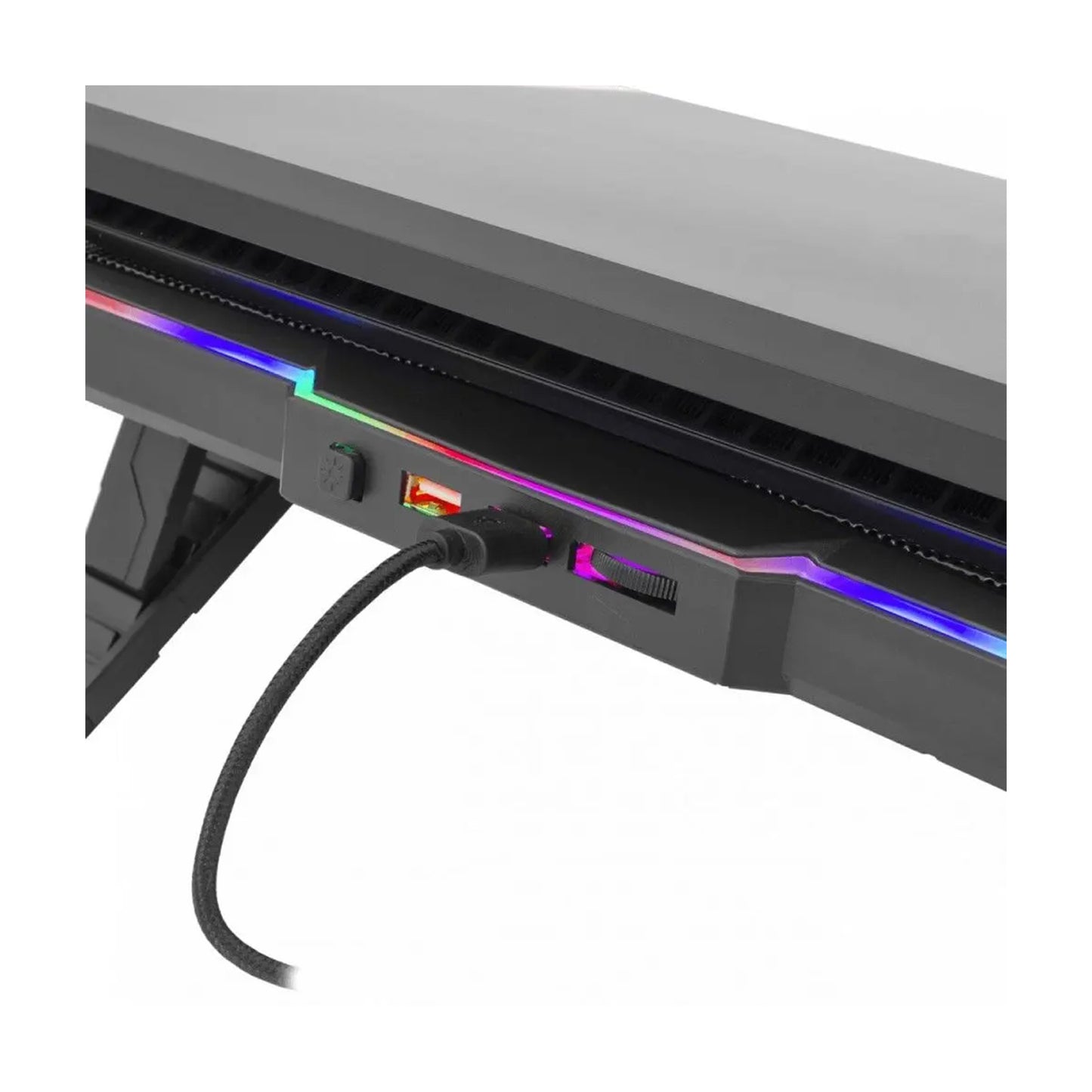 Refroidisseur Gaming White Shark GCP - 03 GLACIER RGB pour Pc portable 17.3" - Librairie Oxford City