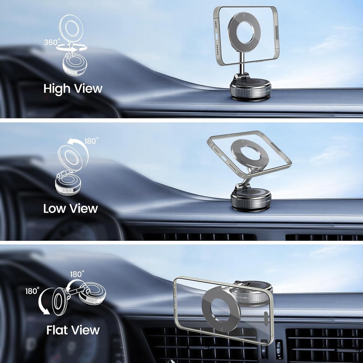 Support Voiture Magnétique K007 Réglable - Librairie Oxford City