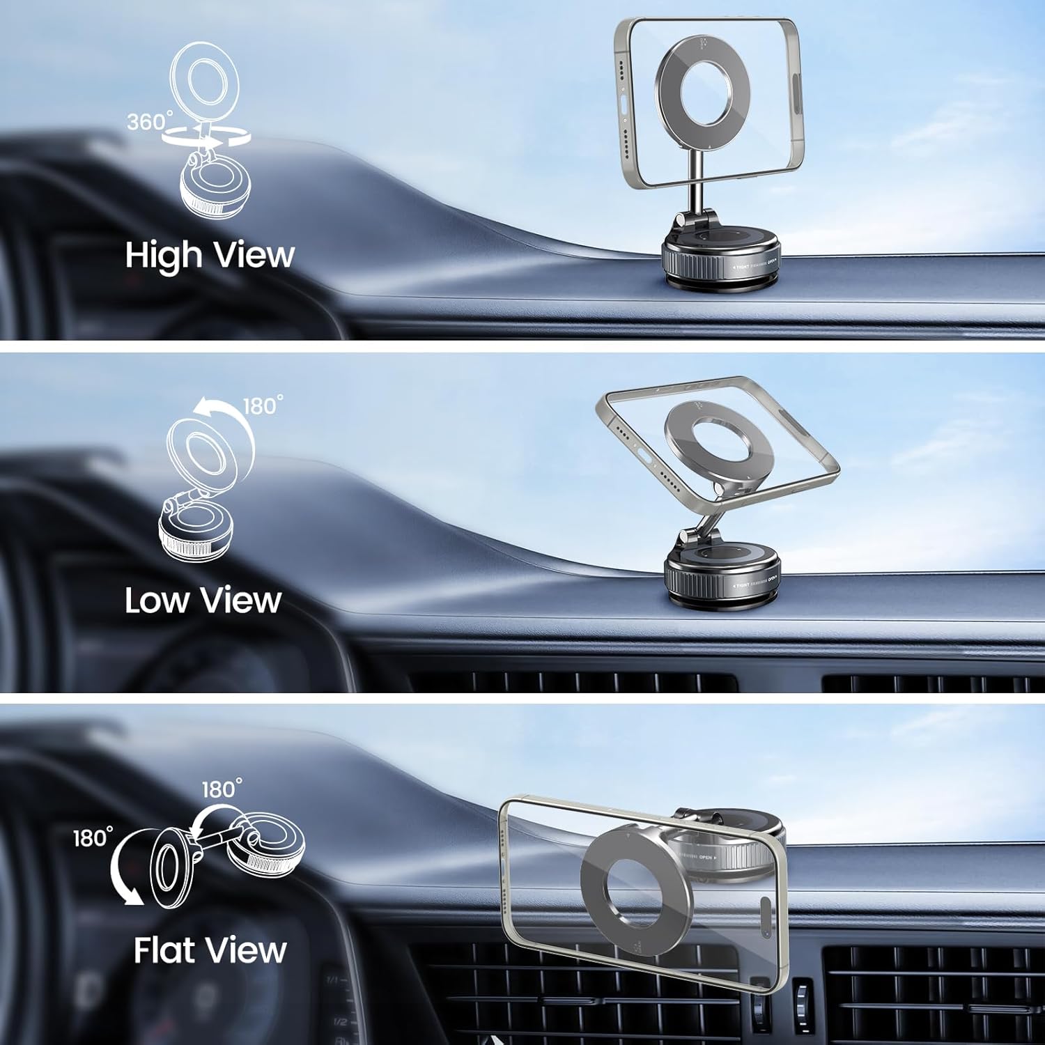 Support Voiture Magnétique K007 Réglable - Librairie Oxford City