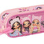 Trousse scolaire Na! Na! Na! Surprise rose pailletée 2 compartiments