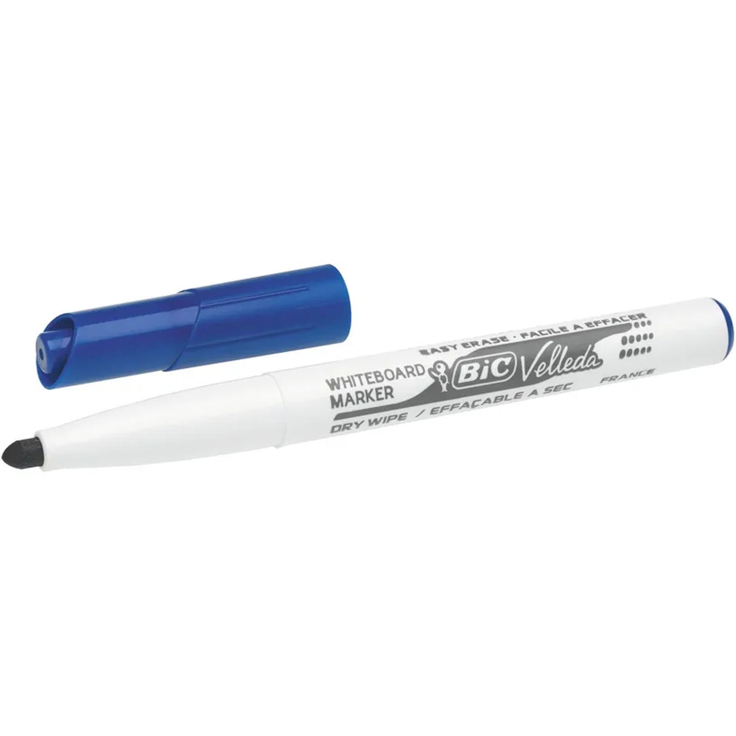 BIC VELLEDA 1741 - Pack de 6 marqueurs effaçables - pointe ogive - couleurs assorties - Librairie Oxford City