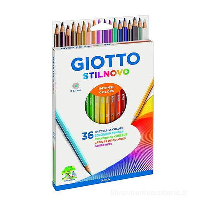 Pack Créatif Mandalas + Crayons de couleur Giotto Stilnovo (36 couleurs) - Librairie Oxford City