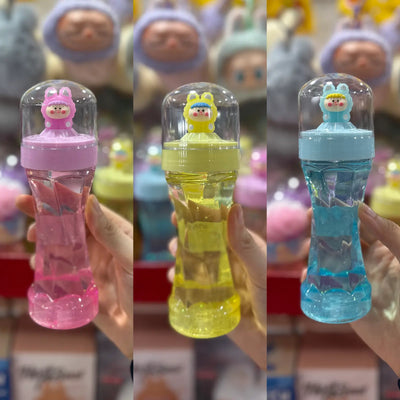 🧃 Bouteille Slime Kawaii 🐰✨ – Jouet sensoriel coloré avec figurine animale - Librairie Oxford City