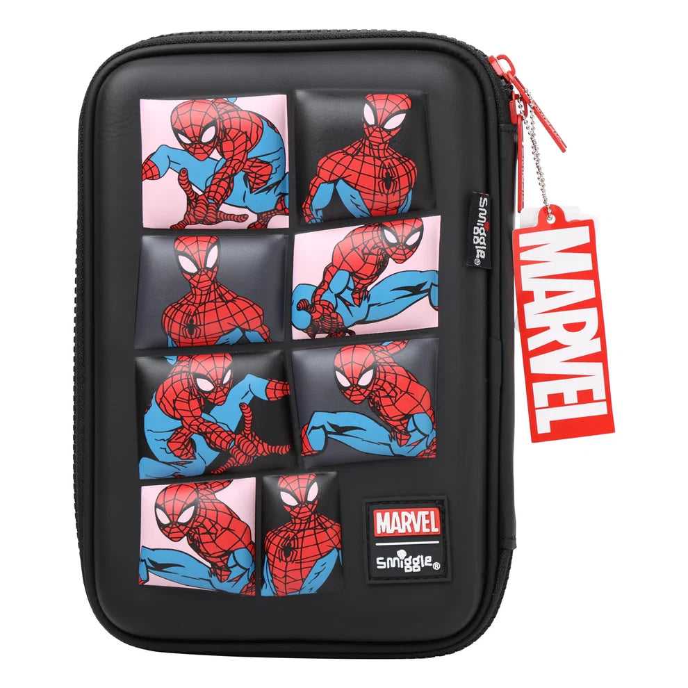 Smiggle Trousse Plate Spider-Man Marvel — Design 3D
