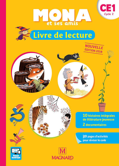 Mona et ses amis CE1 (2018) - Manuel de l'élève - Librairie Oxford City