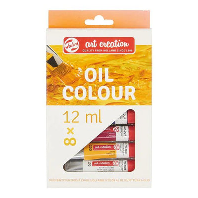 Set de Peinture à l’Huile – Talens Art Creation – 8 Tubes de 12 ml - Librairie Oxford City