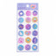 BLS - Planche de Stickers Floraux 3D Effet Tampon - Librairie Oxford City