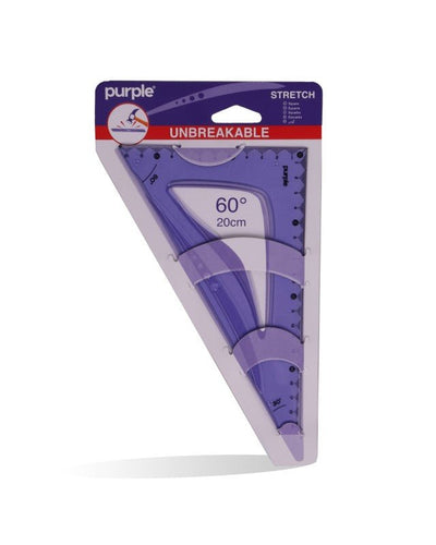 EQUERRE 20/60 INCASS STRETCH PURPLE - Librairie Oxford City