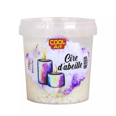 Cire d'abeille blanche 250g COOL SCHOOL - Librairie Oxford City