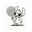 💙 Stitch Vibes – Mini Canvas Collection (20cm x 15cm)