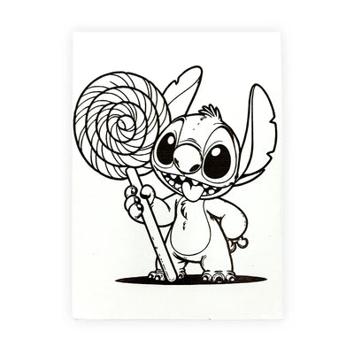 💙 Stitch Vibes – Mini Canvas Collection (20cm x 15cm)