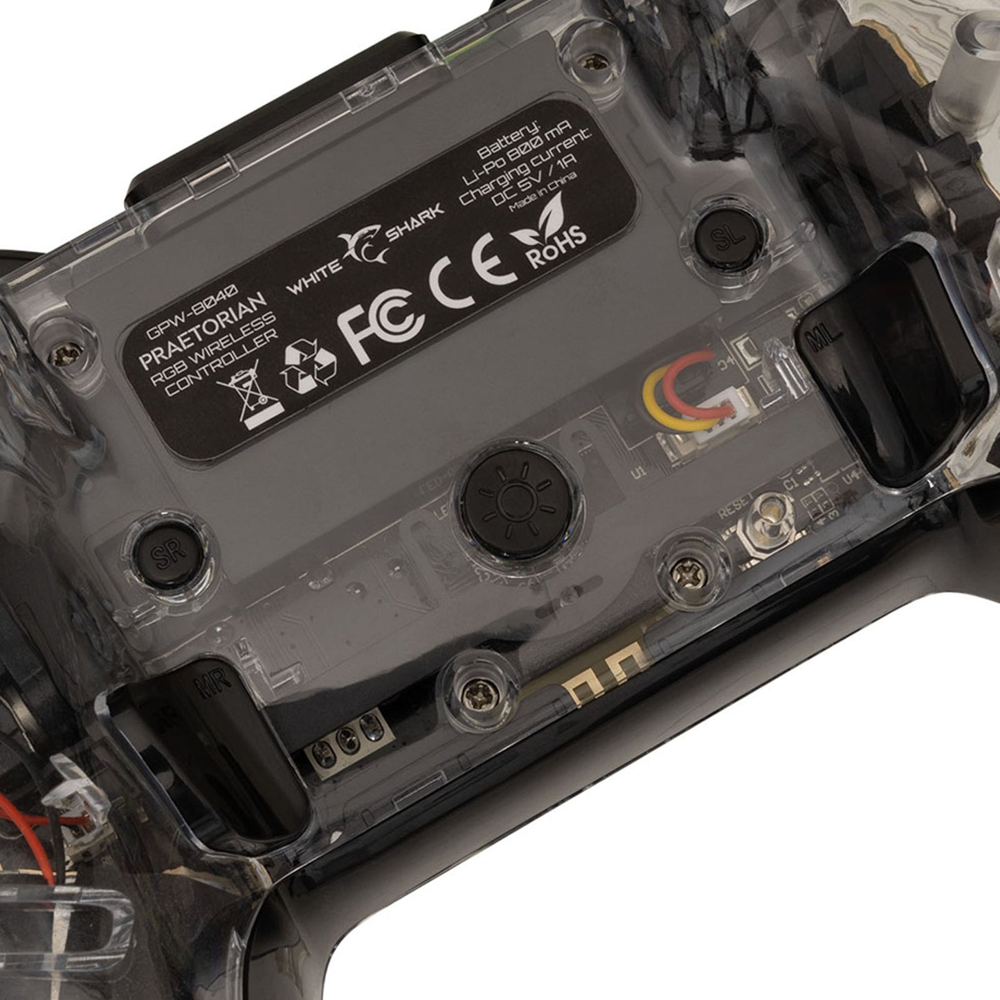 Manette sans fil White Shark GPW - 8040 Praetorian - Librairie Oxford City