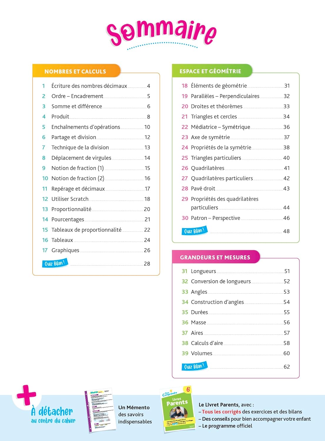 Pour Comprendre Maths 6E Hardcover – January 11, 2023 - Librairie Oxford City