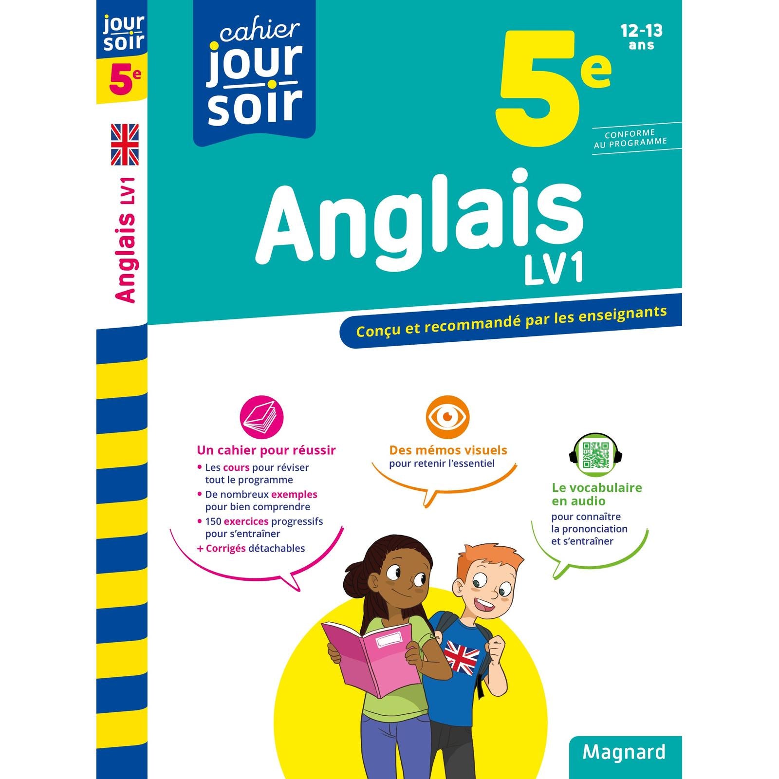 Anglais 5e LV1 - Cahier Jour Soir - Librairie Oxford City