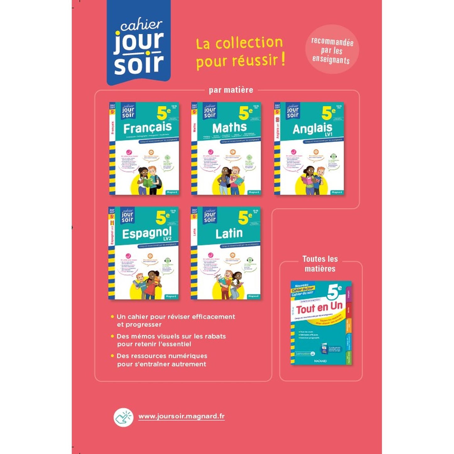 Anglais 5e LV1 - Cahier Jour Soir - Librairie Oxford City