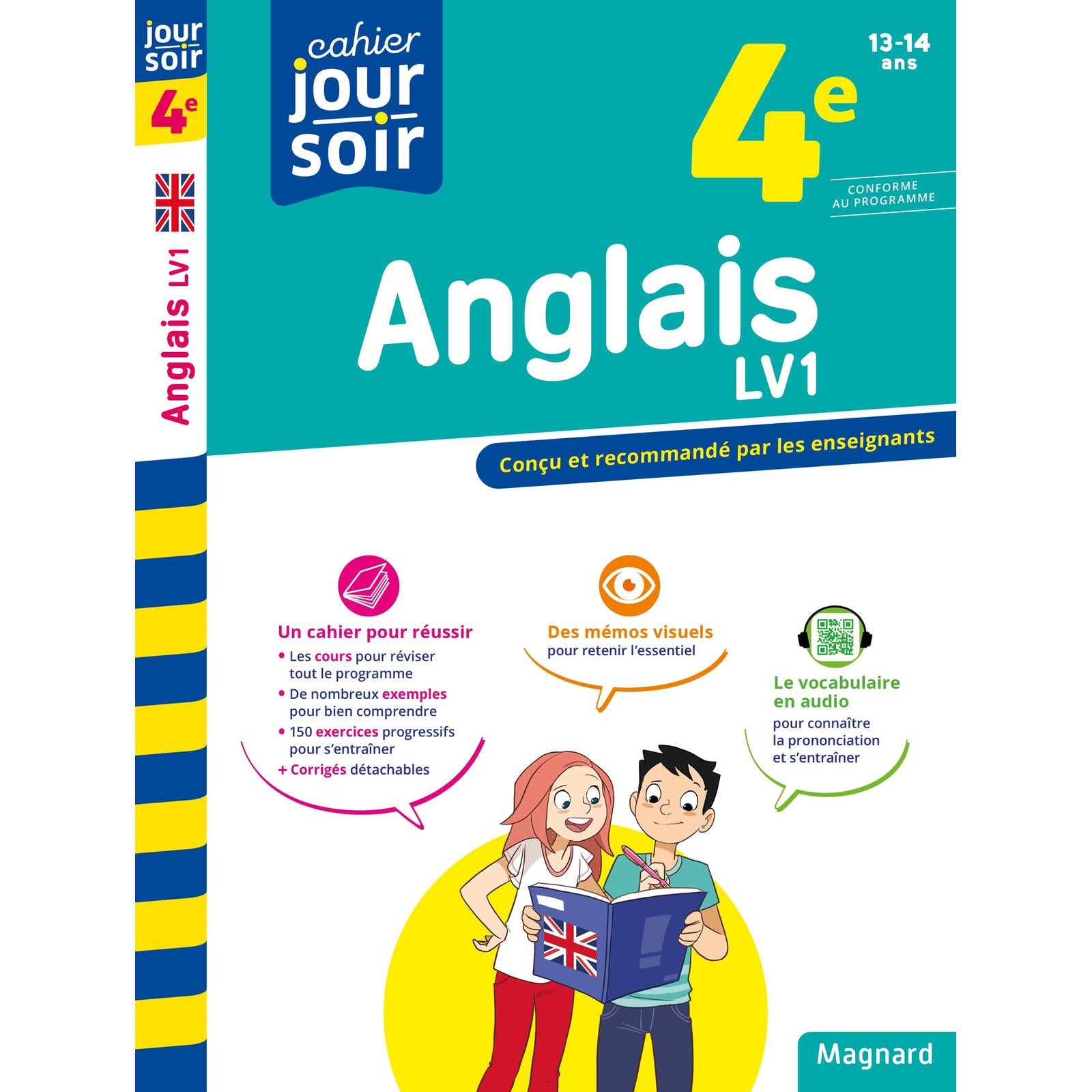 Anglais 4e LV1 - Cahier Jour Soir - Librairie Oxford City
