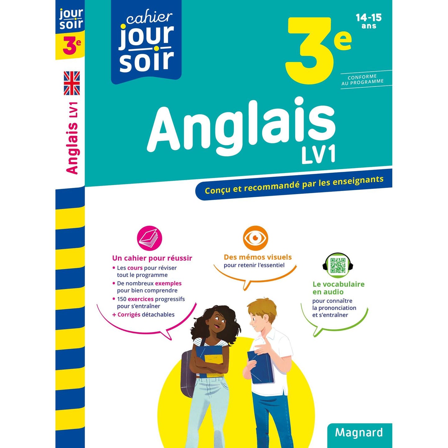 Anglais 3e LV1 - Cahier Jour Soir - Librairie Oxford City