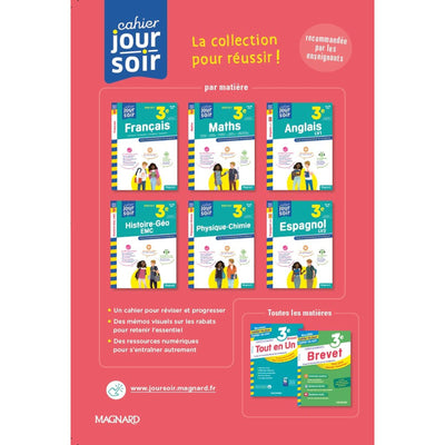 Anglais 3e LV1 - Cahier Jour Soir - Librairie Oxford City