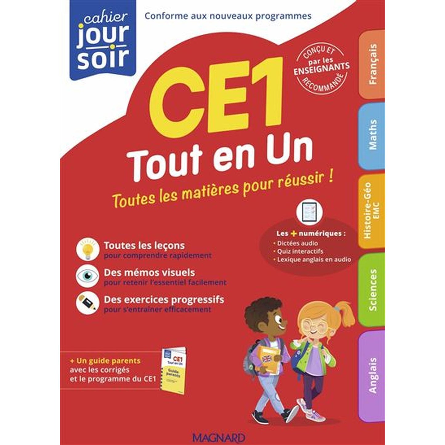Tout en un CE1 Toutes les matières pour réussir - Librairie Oxford City