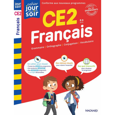 Français CE2 - Cahier Jour Soir - Librairie Oxford City