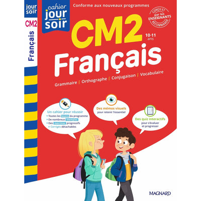 Français CM2 - Cahier Jour Soir - Librairie Oxford City