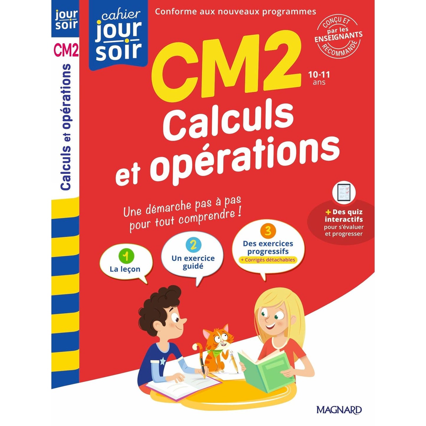 Calculs et opérations CM2 - Cahier Jour Soir - Librairie Oxford City