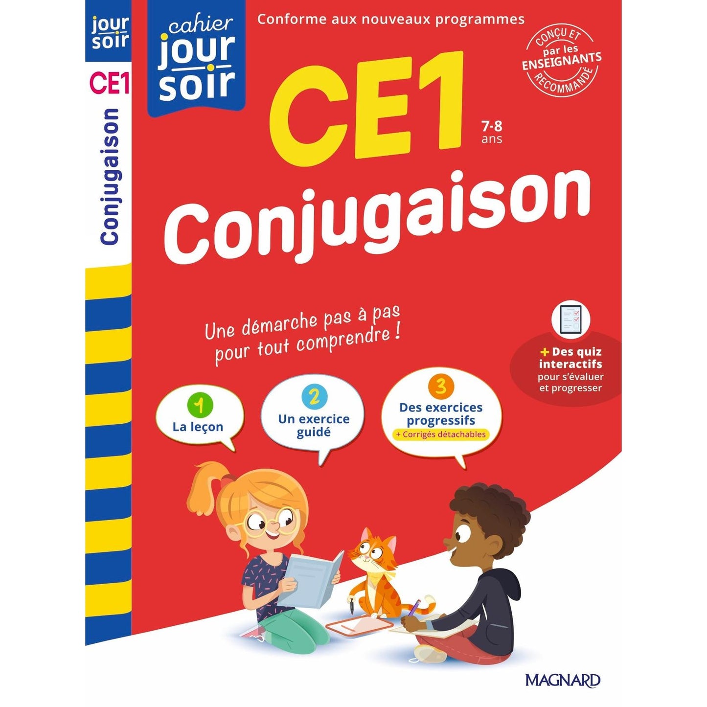 Conjugaison CE1 - Cahier Jour Soir - Librairie Oxford City
