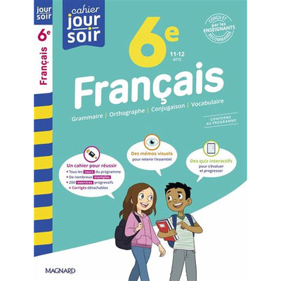 Français 6e - Cahier Jour Soir - Librairie Oxford City